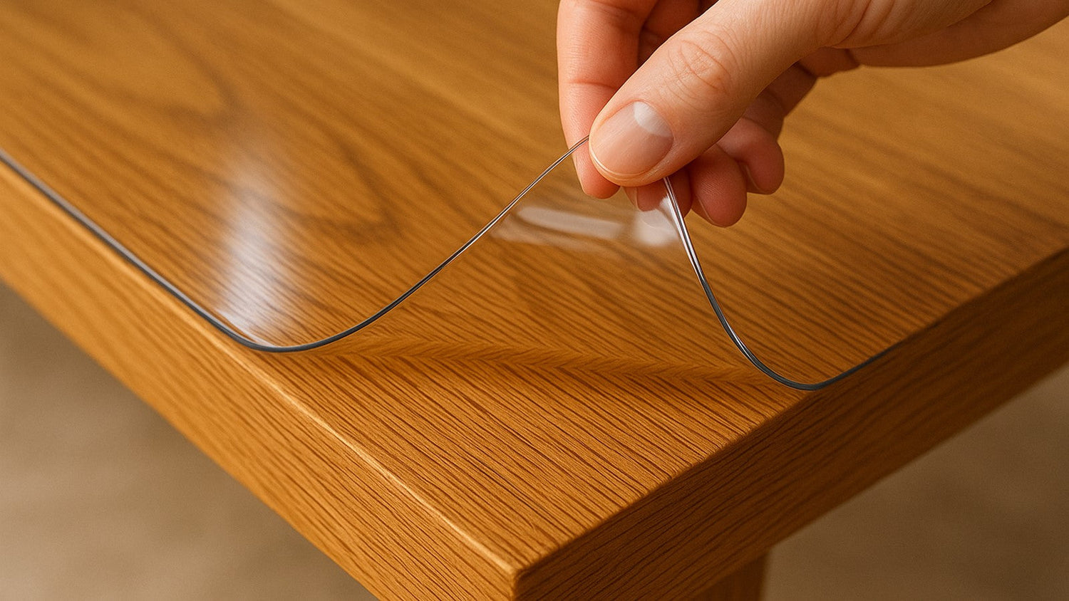 Warum eine Tischfolie der beste Schutz für Ihren Esstisch ist