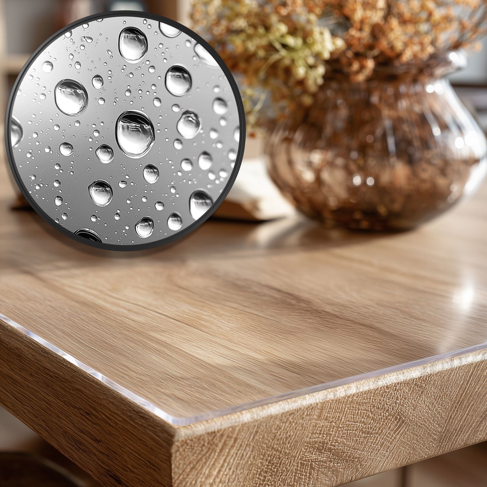 Tischfolie im Sommer & Winter – was Temperatur mit PVC macht