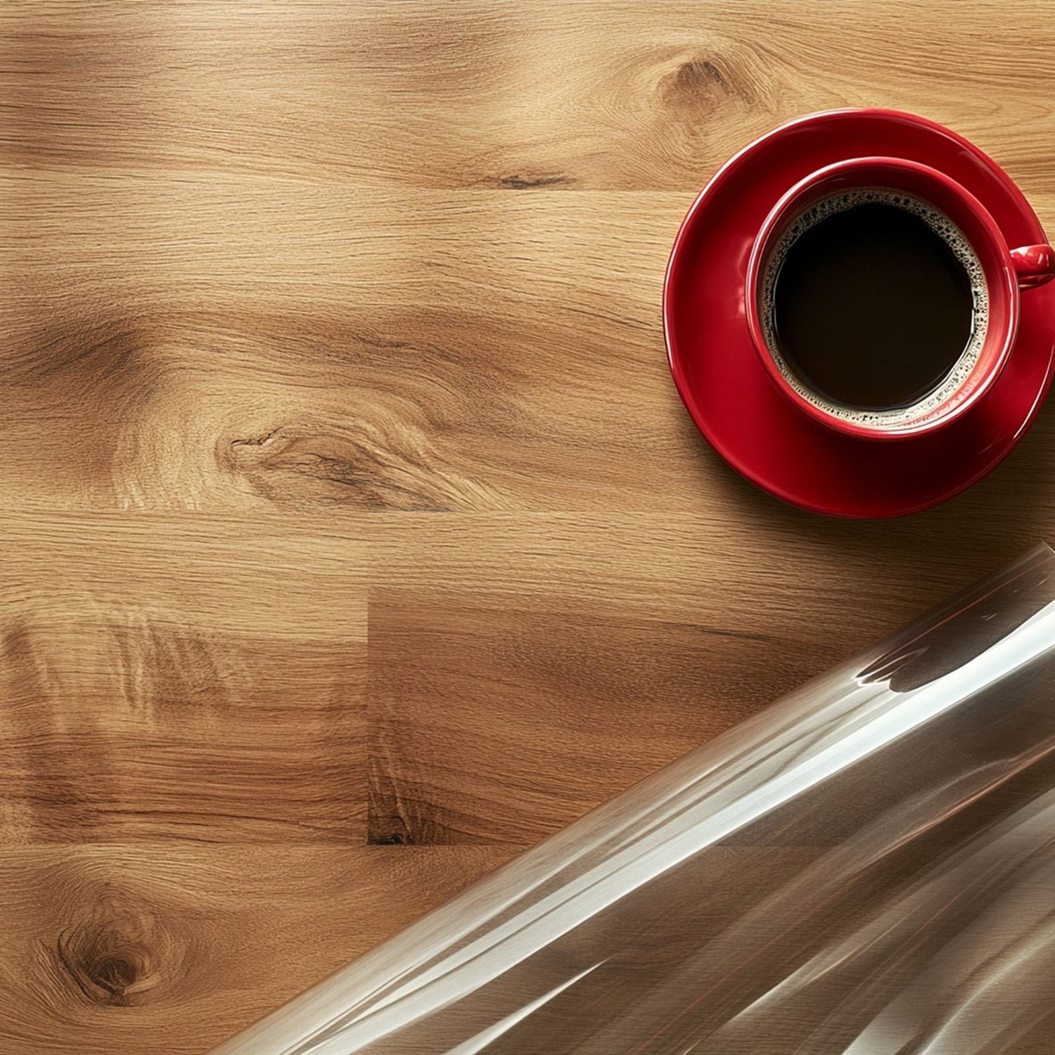 Transparente Tischfolie – unsichtbarer Schutz für Ihren Lieblingstisch