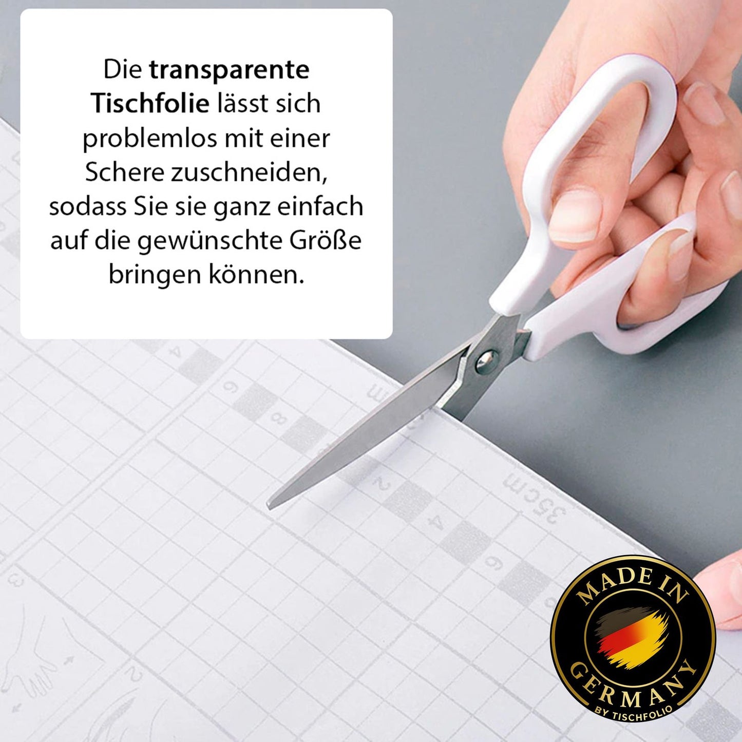 Transparente Tischfolie dünn 0,2mm | Flexible Tischdecke aus PVC – Schutz vor Kratzern & Flecken